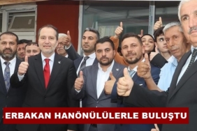 Erbakan Hanönülülerle Buluştu