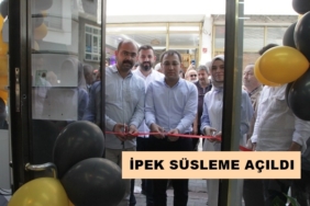 İpek Süsleme Hizmete Girdi