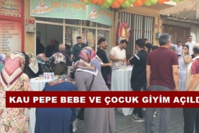 Kau Pepe Bebe ve Çocuk Giyim Açıldı