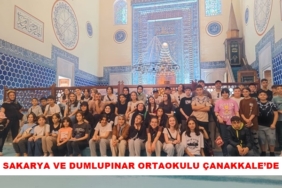 Sakarya ve Dumlupınar Ortaokulu Çanakkale’de