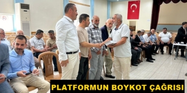 Tosya Filistin Dayanışma Platformu’ndan Boykot Çağrısı