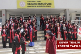Tosya Kız Anadolu İmam Hatip Lisesinde Mezuniyet Töreni