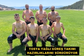 Tosya Yağlı Güreş Takımı Hazırlıklarını Sürdürüyor
