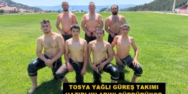 Tosya Yağlı Güreş Takımı Hazırlıklarını Sürdürüyor