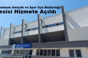 Yenilenen Gençlik ve Spor İlçe Müdürlüğü Tesisi Hizmete Açıldı