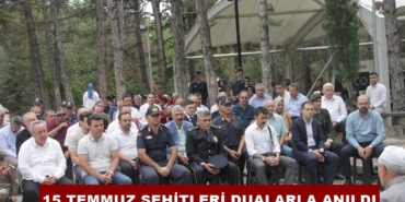 15 Temmuz Şehitleri Dualarla Anıldı
