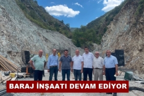 Ak Parti İlçe Başkanı Mustafa Takır; Yeraltı Barajı İnşaatı Devam Ediyor