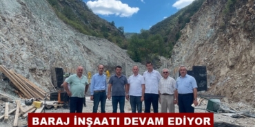 Ak Parti İlçe Başkanı Mustafa Takır; Yeraltı Barajı İnşaatı Devam Ediyor