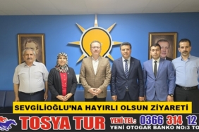 Ak Parti’den İl Başkanı Sevgilioğlu’na Hayırlı Olsun Ziyareti