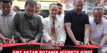 GMZ Aktar Botanik Hizmete Girdi