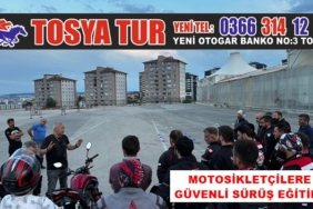 Motosikletçilere Güvenli Sürüş Eğitimi