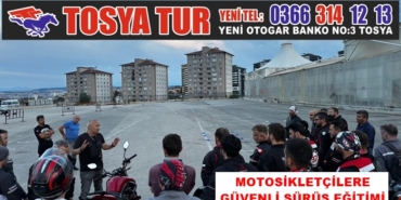 Motosikletçilere Güvenli Sürüş Eğitimi