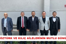 Öztürk Ve Kılıç Ailelerinin Mutlu Günü