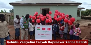Şehidin Vasiyetini Tosyalı Hayırsever Yerine Getirdi