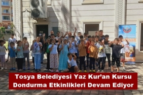 Tosya Belediyesi Yaz Kur’an Kursu Dondurma Etkinlikleri Devam Ediyor