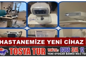 Tosya Devlet Hastanesi Tıbbi Araç Gereç Donanımları Güçlendiriliyor