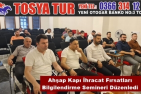 Tosya Ticaret ve Sanayi Odası Afrika’ya Ahşap Kapı İhracat Fırsatları Bilgilendirme Semineri Düzenledi