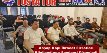 Tosya Ticaret ve Sanayi Odası Afrika’ya Ahşap Kapı İhracat Fırsatları Bilgilendirme Semineri Düzenledi