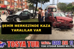 Tosya’da Kaza; 3 Yaralı
