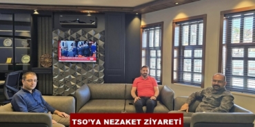 Kaymakam ve Belediye Başkanından Ticaret ve Sanayi Odasına Ziyaret