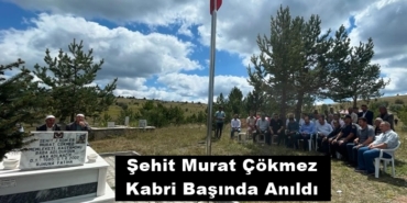 Şehit Murat Çökmez Kabri Başında Anıldı