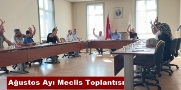 Tosya Belediyesi Ağustos Ayı Meclis Toplantısını Yaptı