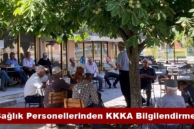 Tosya İlçe Sağlık Personelleri KKKA için Sahada Çalışmalara Devam Ediyor