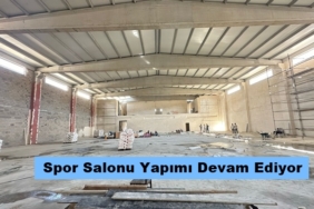 Tosya’nın Sosyal Hayatına Katkı Sağlayacak Spor Salonu Yapımı Devam Ediyor