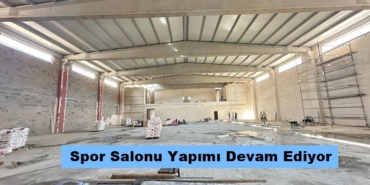 Tosya’nın Sosyal Hayatına Katkı Sağlayacak Spor Salonu Yapımı Devam Ediyor