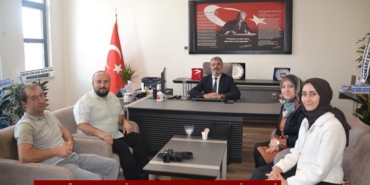 Açıksöz Gazetesi’nden İlçe Milli Eğitim Müdürüne Hayırlı Olsun Ziyareti