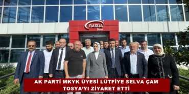 Ak Parti MKYK Üyesi Lütfiye Selva Çam Tosya’yı Ziyaret Etti