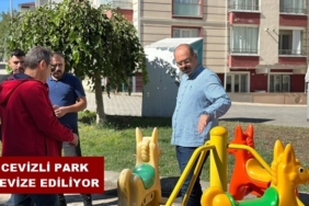 Cevizli Park Revize Ediliyor