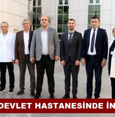 İl Sağlık Müdüründen Tosya Devlet Hastanesinde İnceleme