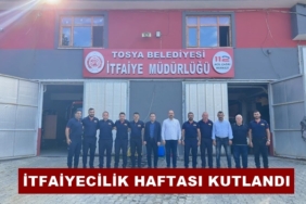 İtfaiyecilik Haftası Belediye Başkanı ve Kaymakamın Katılımları İle Kutlandı