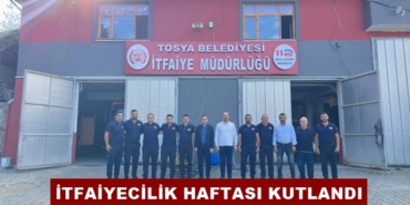 İtfaiyecilik Haftası Belediye Başkanı ve Kaymakamın Katılımları İle Kutlandı