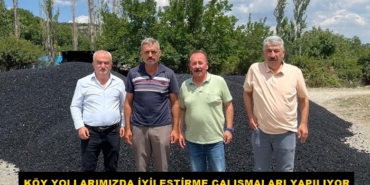 Muhtarlar Derneği Başkanı Hayrettin Gül; Köy Yollarımızda İyileştirme Çalışmaları Yapılıyor
