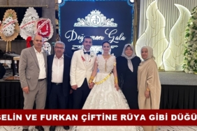 Selin Ve Furkan Çiftine Rüya Gibi Düğün