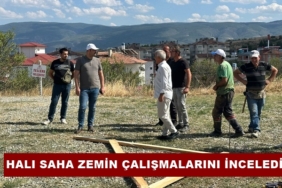 Tosya Belediyesi Halı Saha Zemin Çalışmalarına Başladı