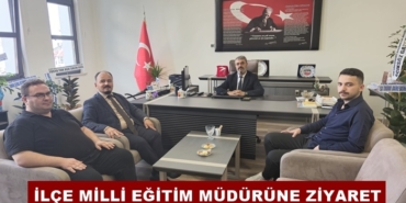 Tosya MYO’dan İlçe Milli Eğitim Müdürüne Ziyaret