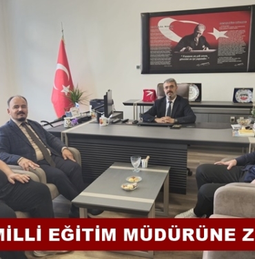 Tosya MYO’dan İlçe Milli Eğitim Müdürüne Ziyaret