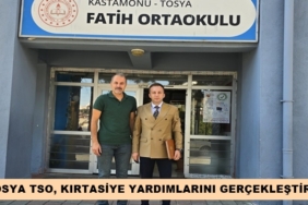 Tosya Ticaret ve Sanayi Odası, Kırtasiye Yardımlarını Gerçekleştirdi