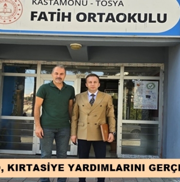 Tosya Ticaret ve Sanayi Odası, Kırtasiye Yardımlarını Gerçekleştirdi