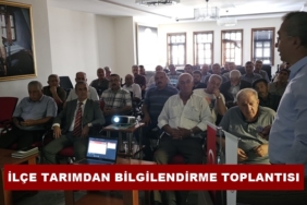 Tosya’da Bitkisel Üretim ve Yeni Destekleme Modeli Bilgilendirme Toplantısı Yapıldı
