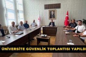 Tosya’da Üniversite Güvenlik Toplantısı Yapıldı