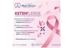“1-31 EKİM’’ MEME KANSERİ FARKINDALIK AYI