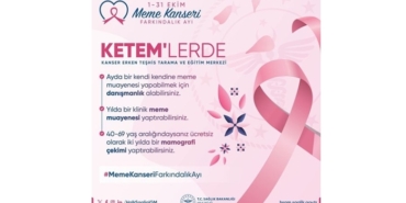 “1-31 EKİM’’ MEME KANSERİ FARKINDALIK AYI