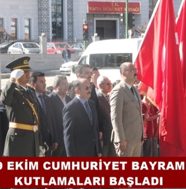 29 Ekim Cumhuriyet Bayramı Kutlamaları Başladı