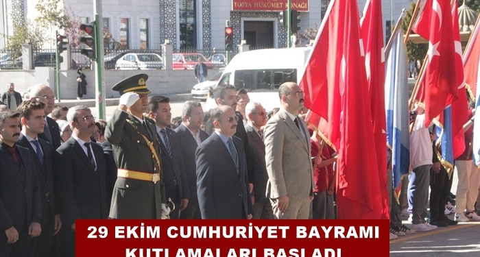 29 Ekim Cumhuriyet Bayramı Kutlamaları Başladı