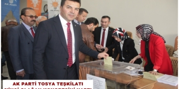 Ak Parti Tosya Teşkilatı 8’inci Olağan Kongresini Yaptı