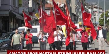 Amatör Spor Haftası Etkinlikleri Başladı